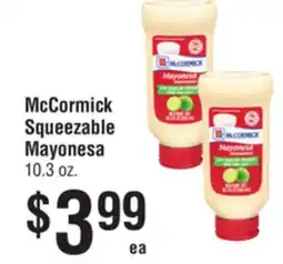 Smart & Final McCormick Squeezable Mayonesa offer