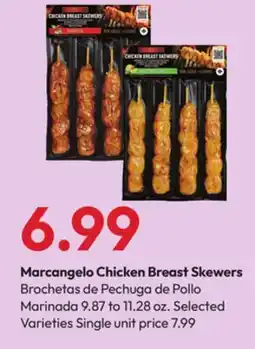 Stater Bros Marcangelo Chicken Breast Skewers offer