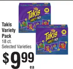 Smart & Final Takis Variety Pack offer