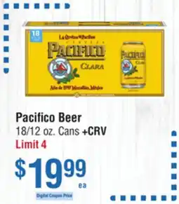 Smart & Final Pacifico Beer offer