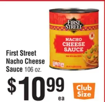 Smart & Final First Street Nacho Cheese Sauce offer