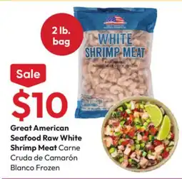 Stater Bros Great American Seafood Raw White Shrimp Meat offer