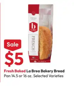 Stater Bros La Brea Bakery Bread offer