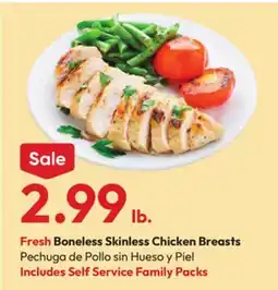 Stater Bros Boneless Skinless Chicken Breasts offer