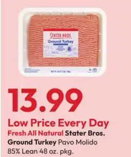 Stater Bros Stater Bros. Ground Turkey offer