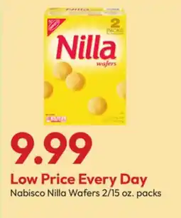 Stater Bros Nabisco Nilla Wafers offer