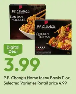 Stater Bros P.F. Chang's Home Menu Bowls offer