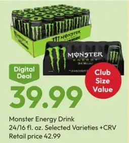 Stater Bros Monster Energy Drink offer