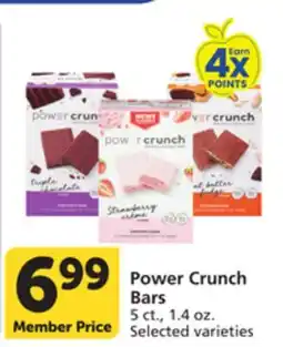 Albertsons Power Crunch Bars offer