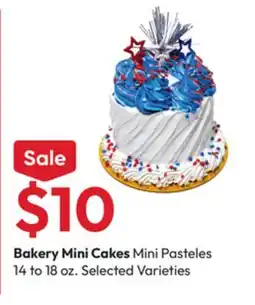Stater Bros Bakery Mini Cakes offer