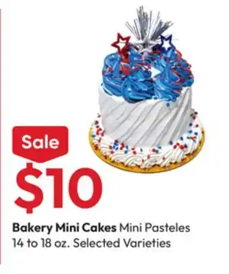 Stater Bros Bakery Mini Cakes offer