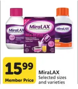 Albertsons MiraLAX offer
