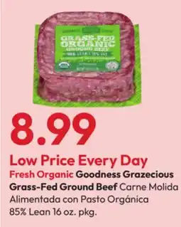 Stater Bros Goodness Grazecious Grass-Fed Ground Beef offer