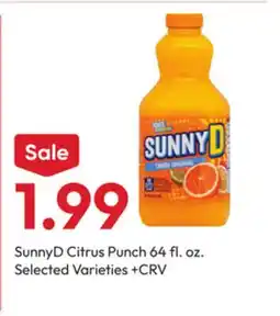 Stater Bros SunnyD Citrus Punch offer