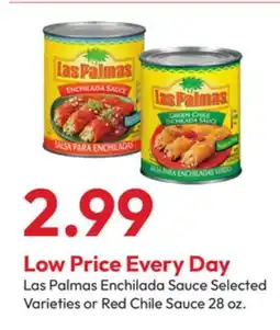 Stater Bros Las Palmas Enchilada Sauce Selected Varieties or Red Chile Sauce offer