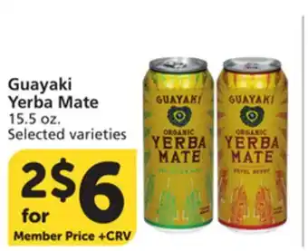Albertsons Guayaki Yerba Mate offer
