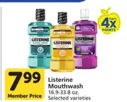 Albertsons Listerine Mouthwash offer