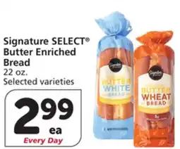 Albertsons Signature SELECT Butter Enriched Bread offer