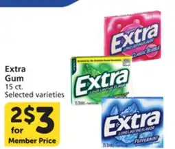 Albertsons Extra Gum offer