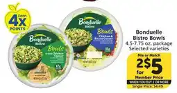 Albertsons Bonduelle Bistro Bowls offer