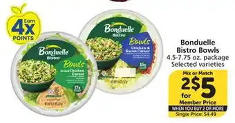 Albertsons Bonduelle Bistro Bowls offer