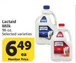 Vons Lactaid Milk offer