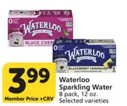 Vons Waterloo Sparkling Water offer