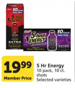 Vons 5 Hr Energy offer