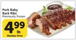 Vons Pork Baby Back Ribs offer