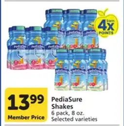 Vons PediaSure Shakes offer