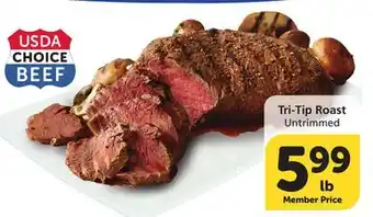 Vons Tri-Tip Roast offer