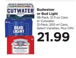 Food 4 Less Budweiser or Bud Light offer
