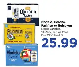Food 4 Less Modelo, Corona, Pacifico or Heineken offer