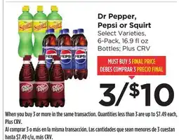 Food 4 Less Dr Pepper, Pepsi or Squirt offer