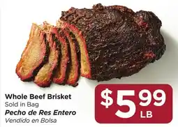 Food 4 Less Whole Beef Brisket offer