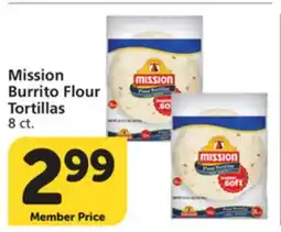 Vons Mission Burrito Flour Tortillas offer