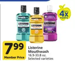 Vons Listerine Mouthwash offer