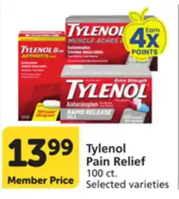 Vons Tylenol Pain Relief offer