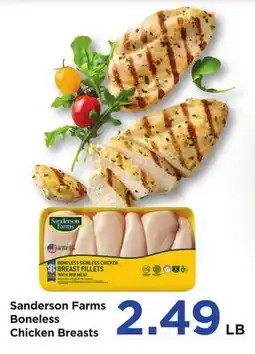 Food 4 Less Sanderson Farms Boneless Chicken Breasts offer