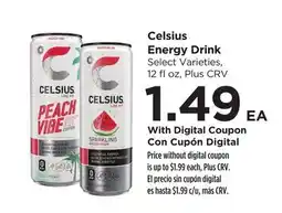 Food 4 Less Celsius Energy Drink offer