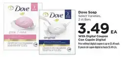 Food 4 Less Dove Soap offer