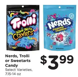 Food 4 Less Nerds, Trolli or Sweetarts Candy offer