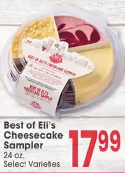 Jewel-Osco Best of Eli's Cheesecake Sampler offer