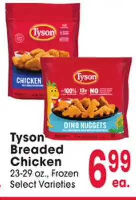 Jewel-Osco Tyson Breaded Chicken offer
