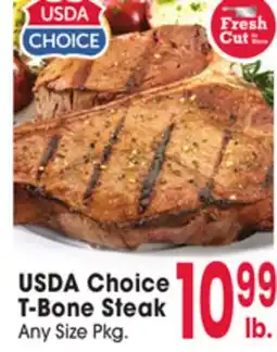 Jewel-Osco USDA Choice T-Bone Steak offer