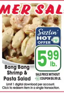 Jewel-Osco Bang Bang Shrimp & Pasta Salad offer