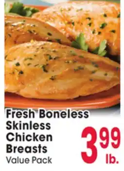 Jewel-Osco Fresh Boneless Skinless Chicken Breasts offer