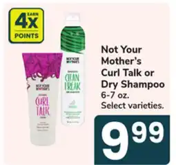 Jewel-Osco Not Your Mother's Curl Talk or Dry Shampoo offer