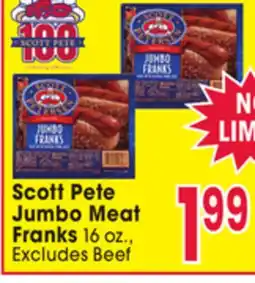 Jewel-Osco Scott Pete Jumbo Meat Franks offer