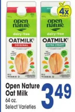 Jewel-Osco Open Nature Oat Milk offer